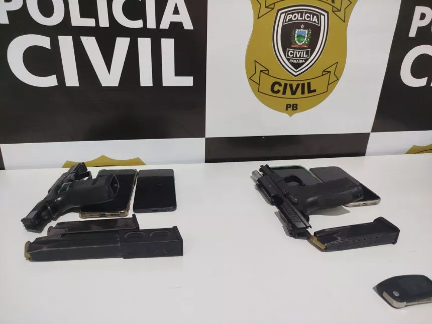 Polícia Civil cumpre mandados no Vale do Piancó e prende trio suspeito de homicídios em São Bento