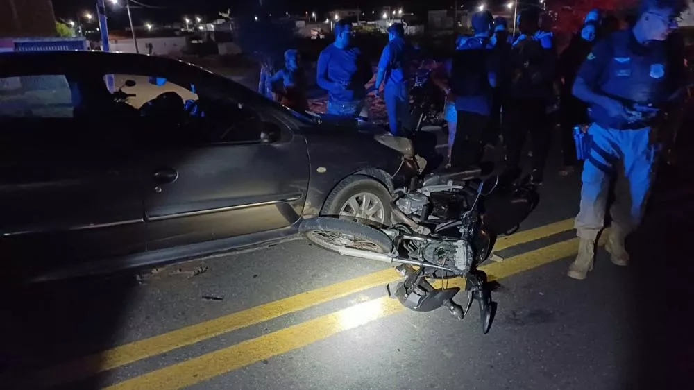 Motorista embriagado invade contramão e provoca colisão frontal na BR-361, em Patos