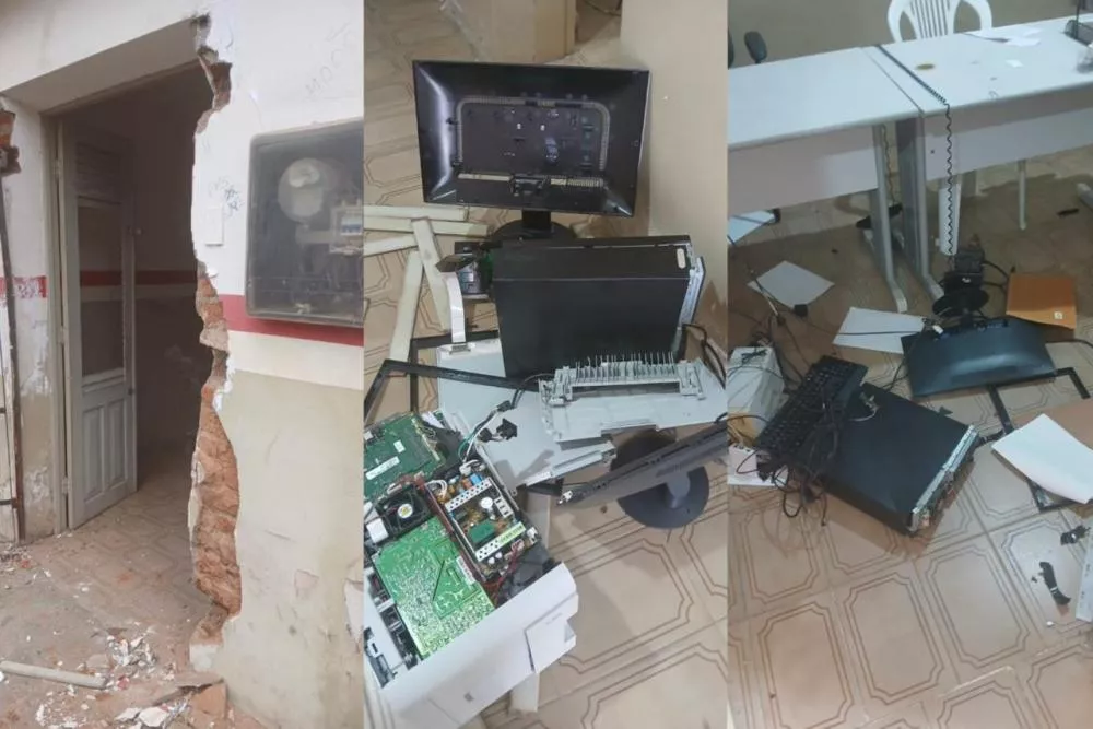 Homem é detido após danificar prédio do CREAS no município de Tavares