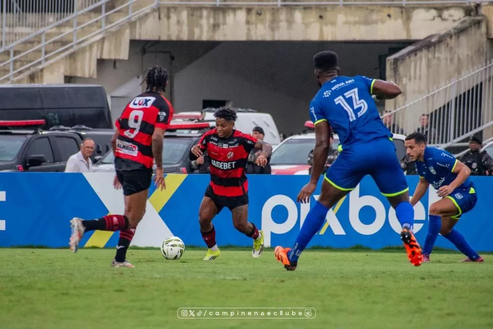 Campinense vence o Serra Branca no Amigão e assume a liderança do Paraibano