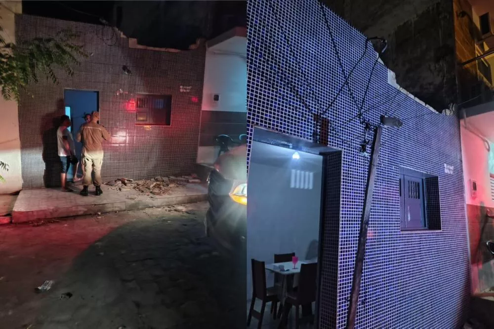 Mãe e bebê atingidos por destroços durante passagem de trio elétrico em Patos recebem alta médica