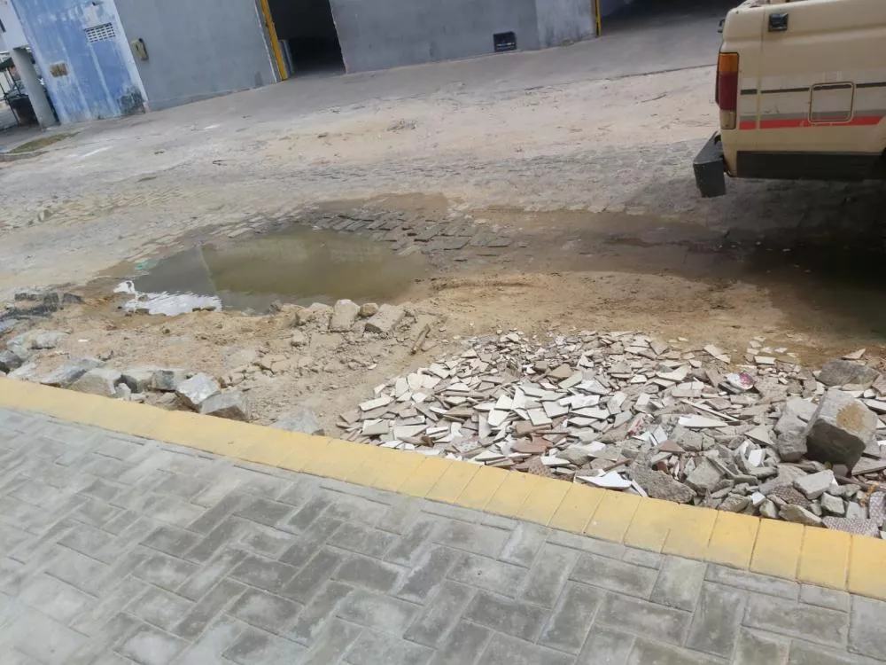 Internauta denuncia galeria estourada no bairro Liberdade, em Patos; secretário se posiciona