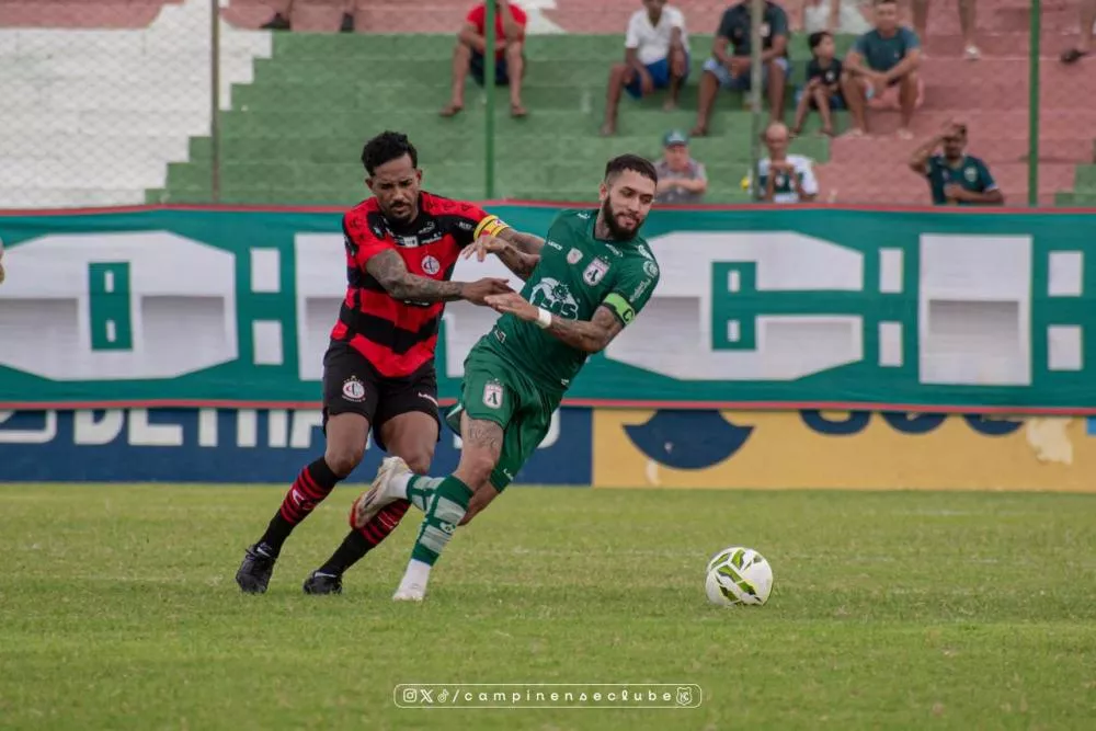 Campinense vence Sousa no Marizão e larga em vantagem na semifinal do Paraibano 2026