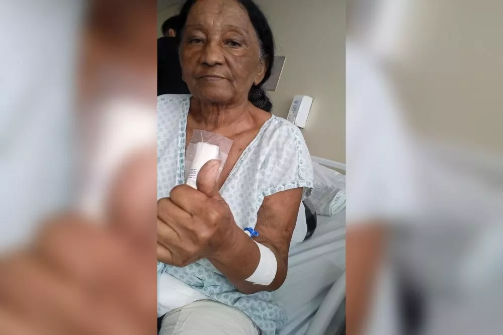 Família faz apelo para localizar parentes de idosa natural de Salgueiro-PE e residente em Patos, que está internada em estado grave na Grande João Pessoa