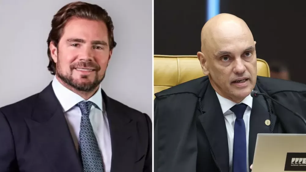 Daniel Vorcaro mandou mensagem a Moraes no dia da prisão em 2025