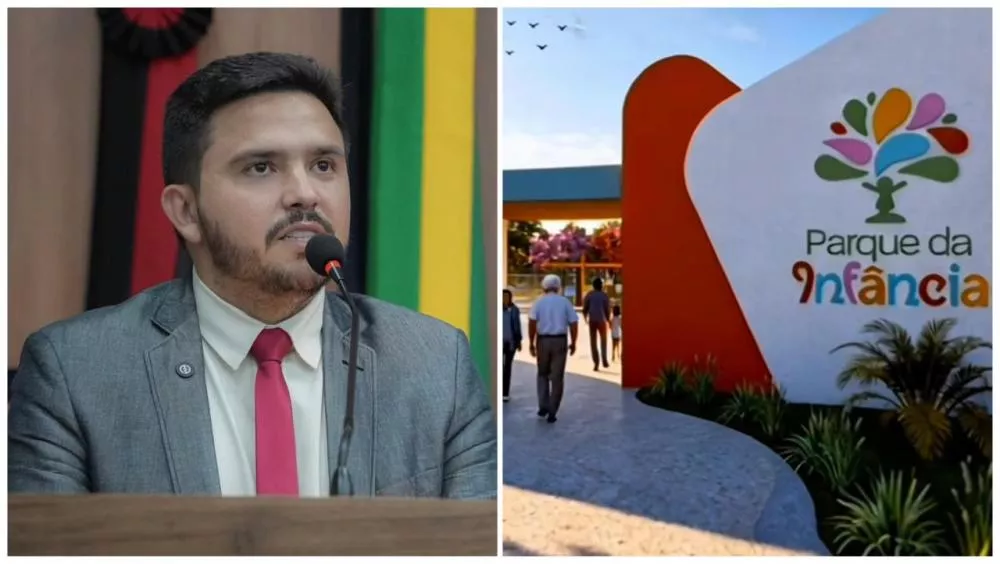 Líder do governo na Câmara destaca criação do Parque da Infância durante ordem de serviço em Patos