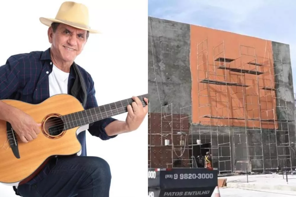 Inauguração do Teatro Municipal de Patos terá show de Petrúcio Amorim nesta quinta-feira (26)