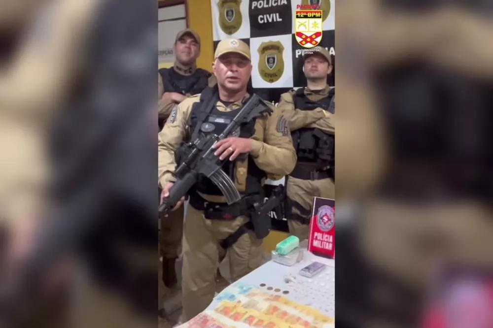 Polícia Militar fecha ponto de tráfico e prende casal em flagrante em Catolé do Rocha