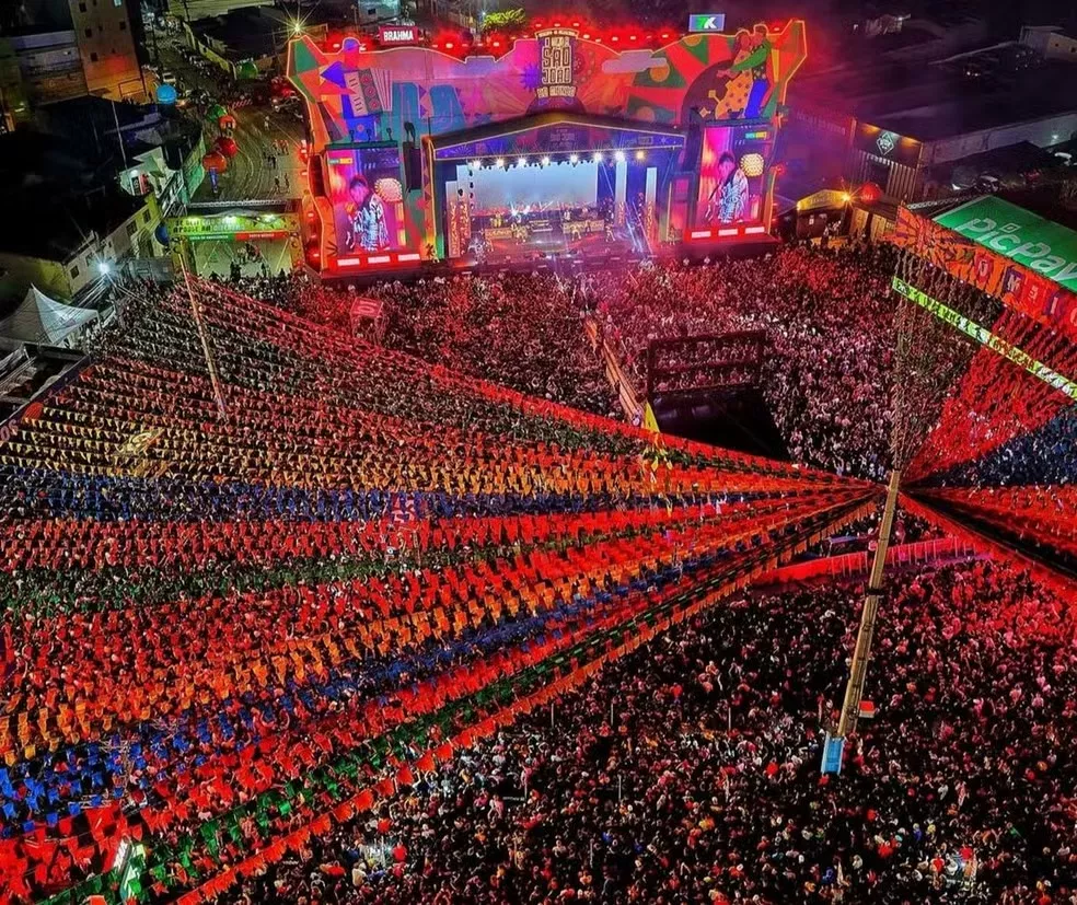 Programação do São João 2026 de Campina Grande tem Roberto Carlos, Marisa Monte e mais; veja atrações