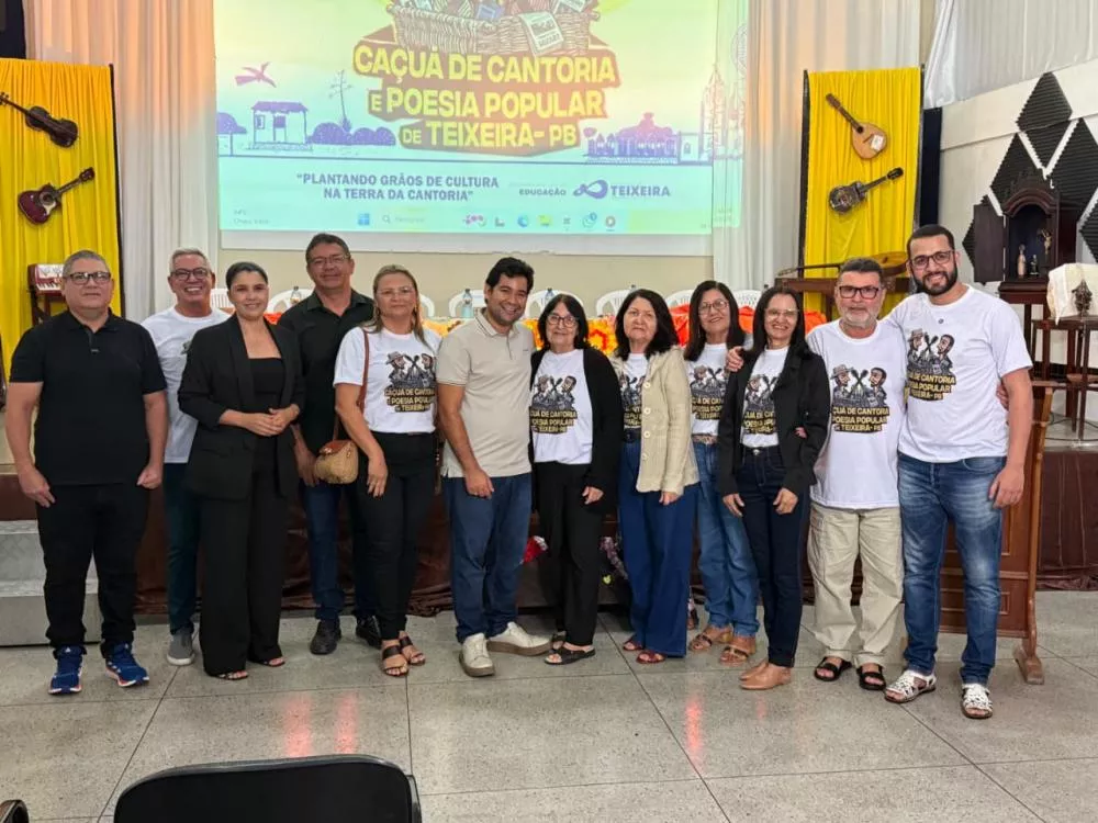 Prefeitura de Teixeira realiza I Caçuá de Cantoria e Poesia Popular e valoriza talentos locais
