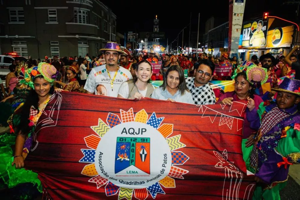 No Arrasta Drilha, Olívia Motta reforça compromisso com a valorização das quadrilhas juninas