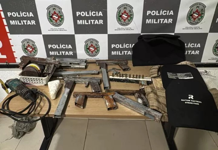 Homem natural de Teixeira é preso pela PM durante operação que desarticulou fábrica clandestina de armas em João Pessoa