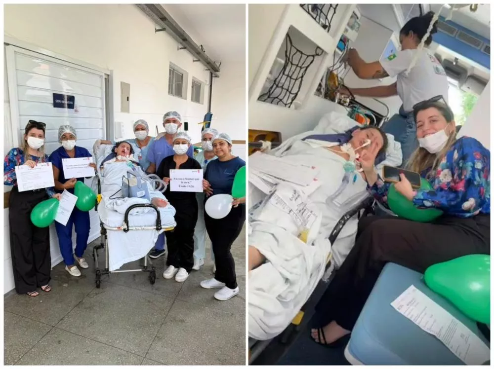 Hospital Regional de Patos realiza segunda desospitalização com suporte do Home Care PB e assistência 24 horas