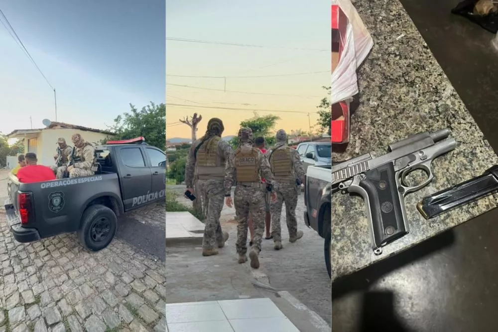 Operação contra organização criminosa ligada ao tráfico cumpre 19 mandados e prende seis suspeitos em Patos