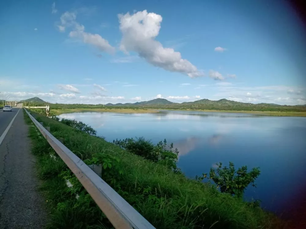 Açude Engenheiro Arcoverde, em Condado, tem pouco mais de 6,8 milhões de metros cúbicos, apesar das chuvas de 2025