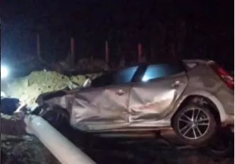 Capotamento é registrado na PB-238, entre Cacimbas e Desterro