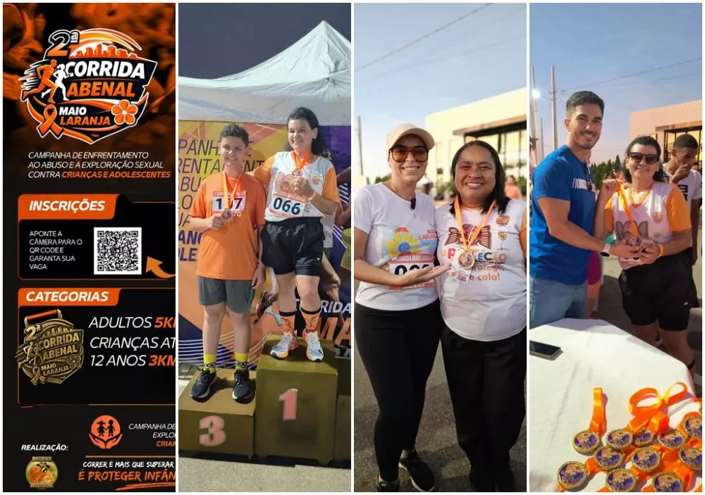 Vem aí a 2ª Corrida ABENAL Maio Laranja em Patos-PB