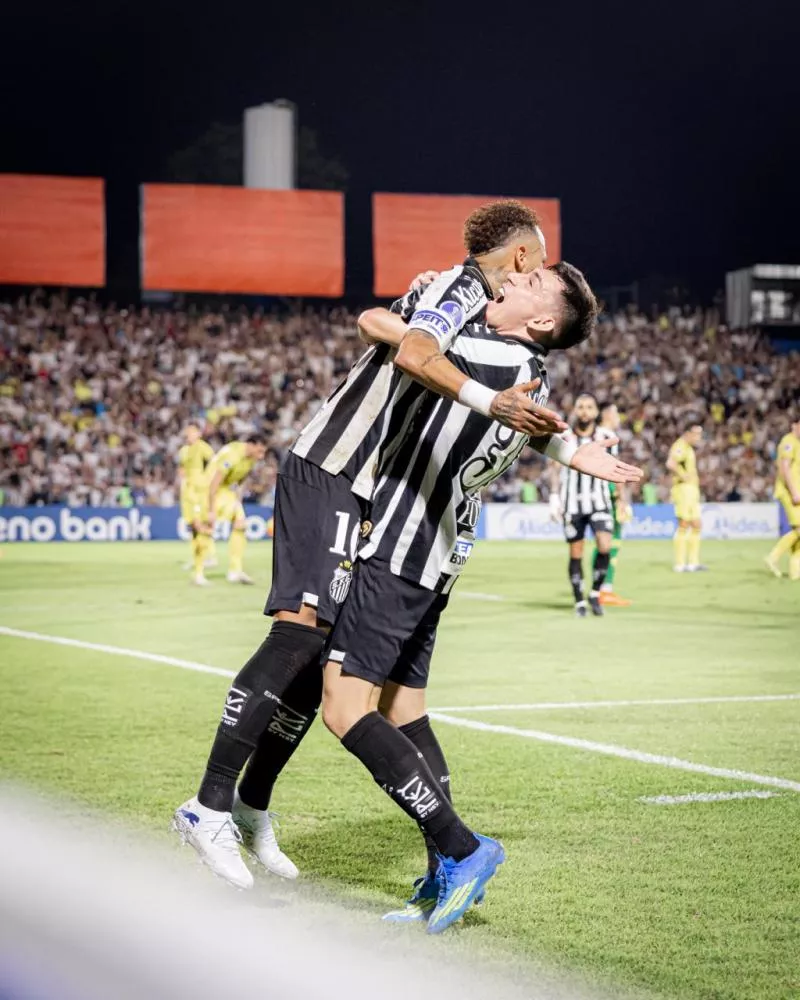 Neymar marca, mas Santos é surpreendido no fim pelo Recoleta, sofre empate e segue sem vencer na Sul-Americana