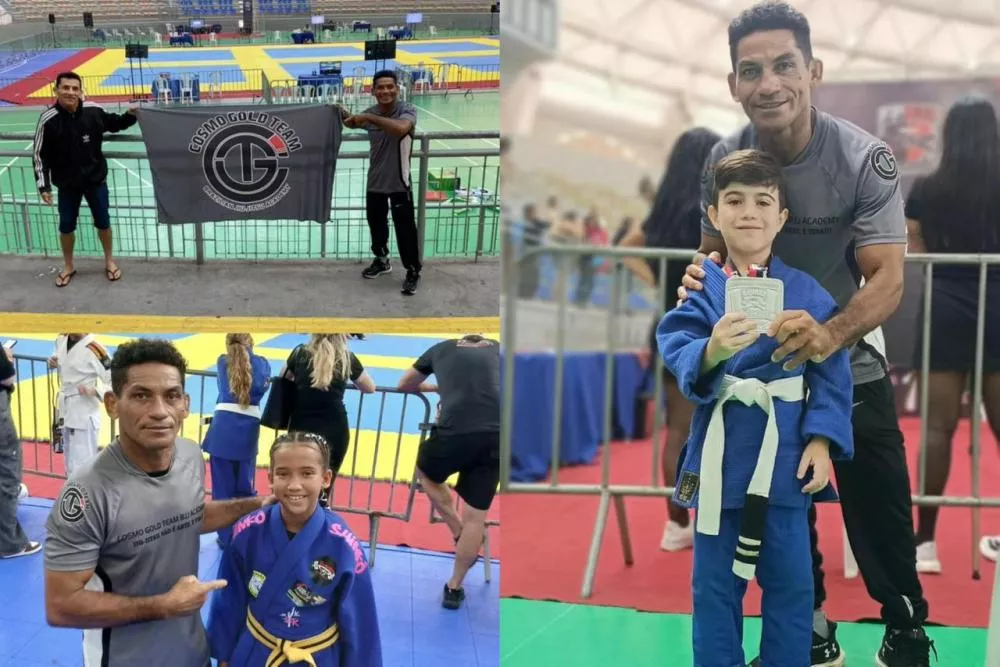 Equipe patoense Cosmo Gold Team conquista 14 medalhas no Campeonato Paraibano de Jiu-Jítsu