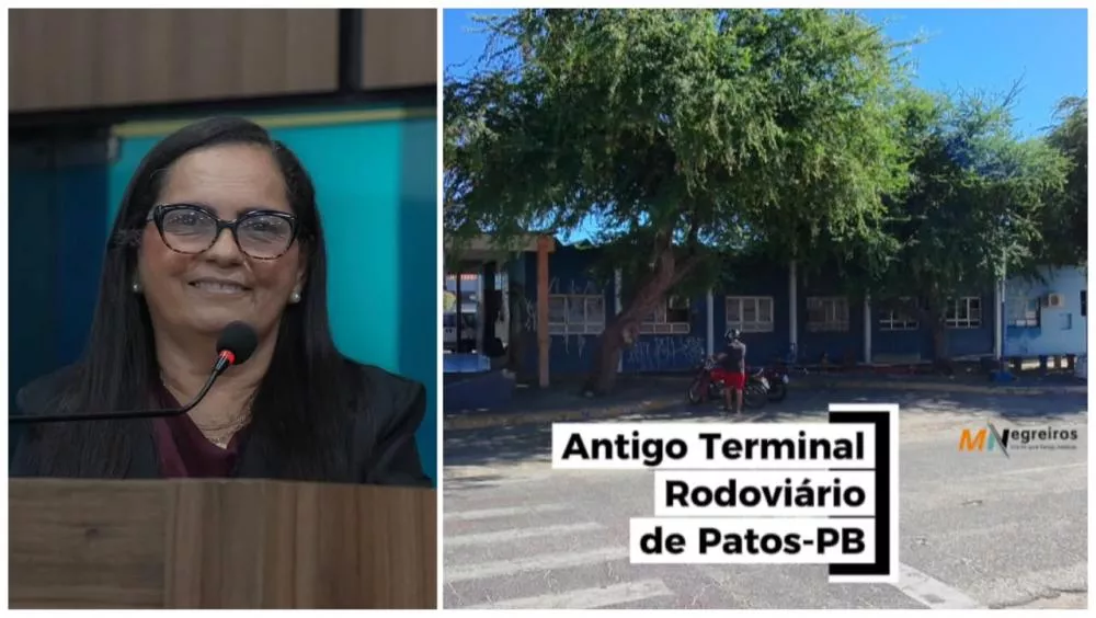 Vereadora Fátima Bocão cobra solução urgente para abandono da antiga rodoviária de Patos