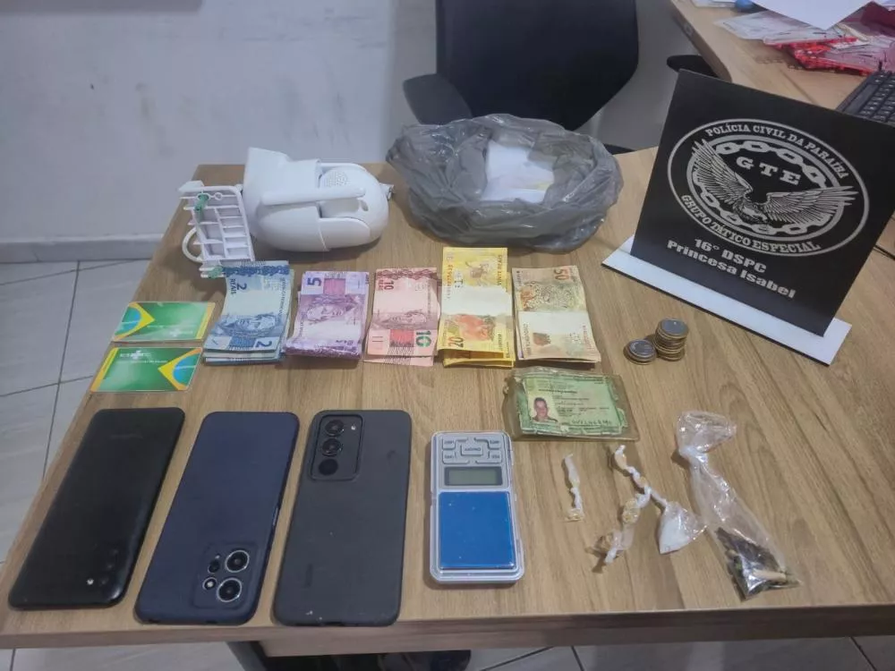 Operação prende quatro pessoas por tráfico de drogas no Sertão da Paraíba