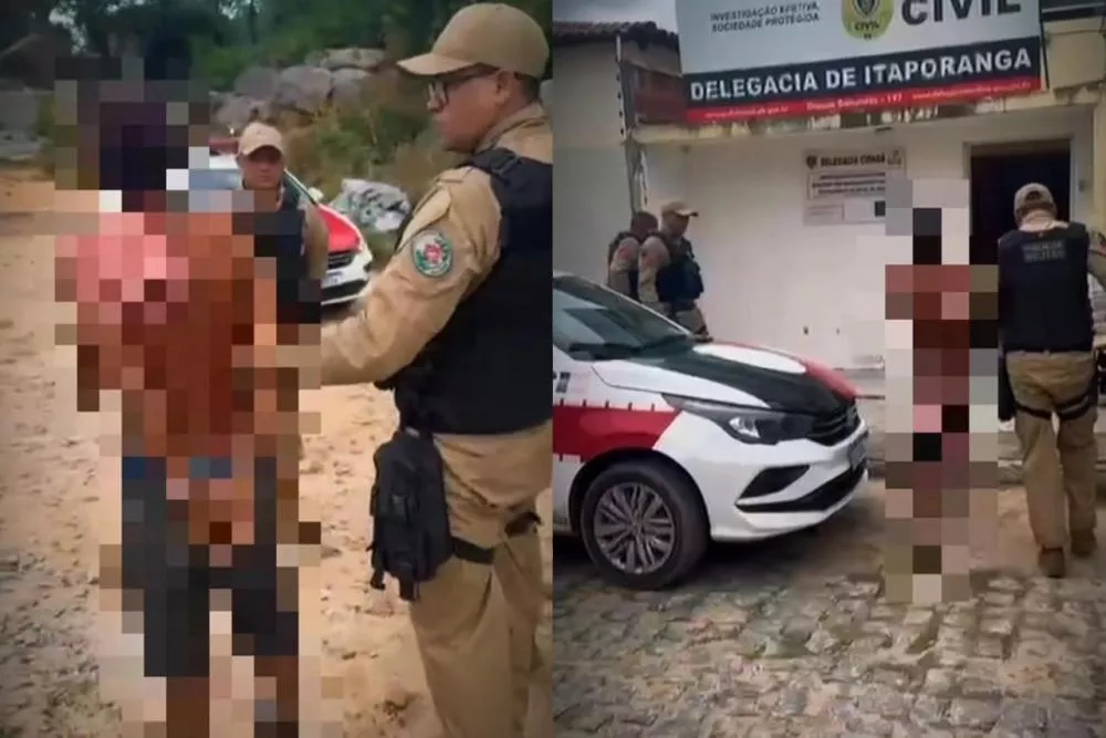Polícia Militar cumpre mandado de prisão por estupro de vulnerável em Pedra Branca