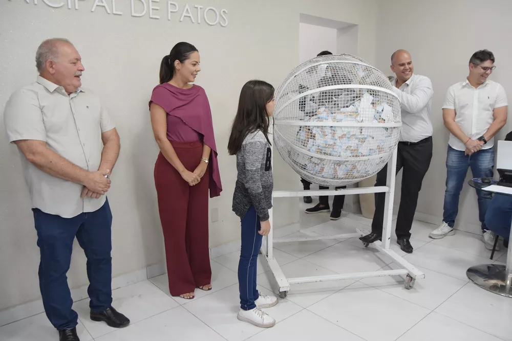 Prefeitura de Patos realiza primeiro sorteio do IPTU Premiado 2026