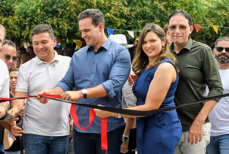Lucas Ribeiro inaugura creche em Condado e acompanha investimentos em Vista Serrana