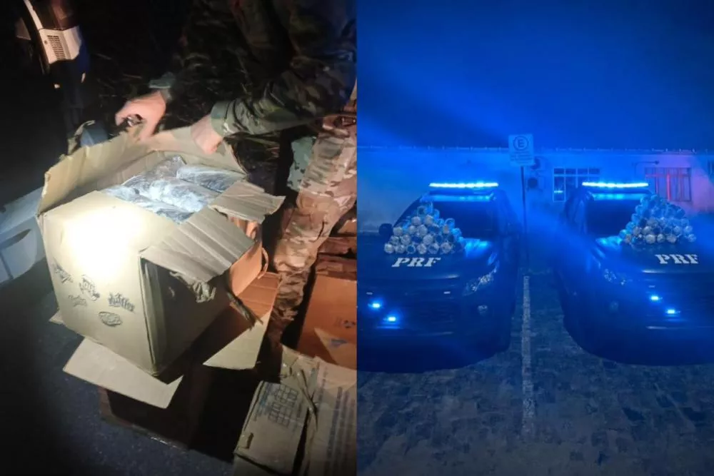 PRF apreende mais de 26 kg de maconha durante fiscalização na BR-101, em João Pessoa