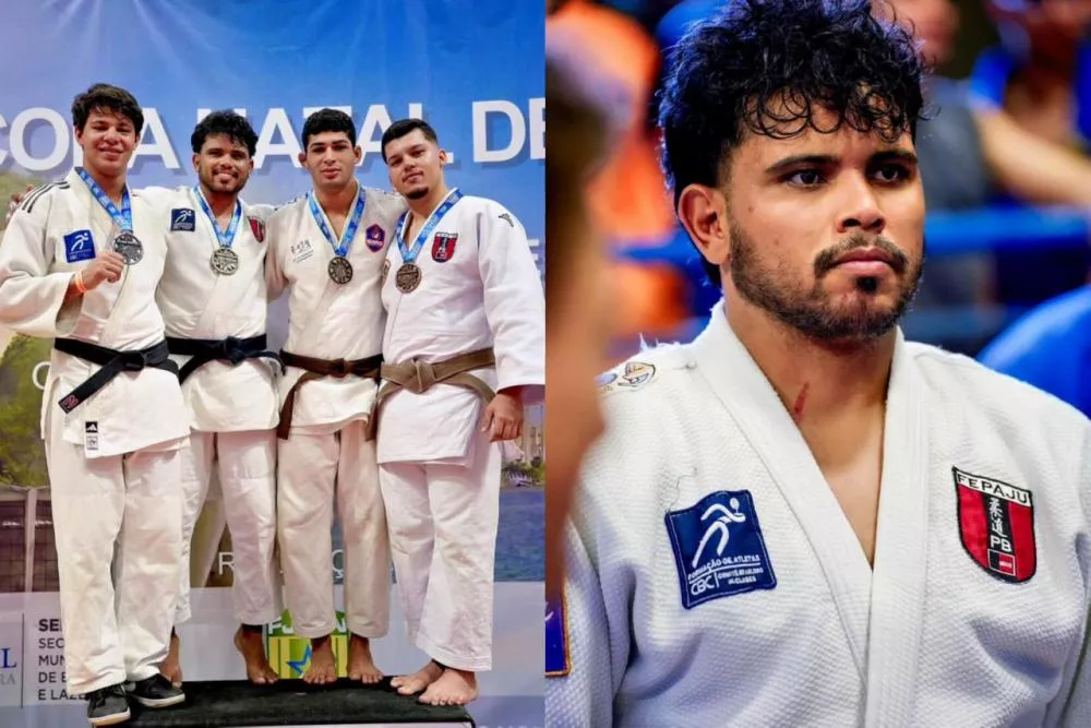 Judoca patoense Paulo Neto conquista ouro na Copa Natal e segue líder do ranking estadual
