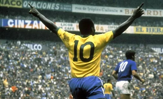 A mística da camisa 10 teve início com Pelé na Copa do Mundo de 1958
