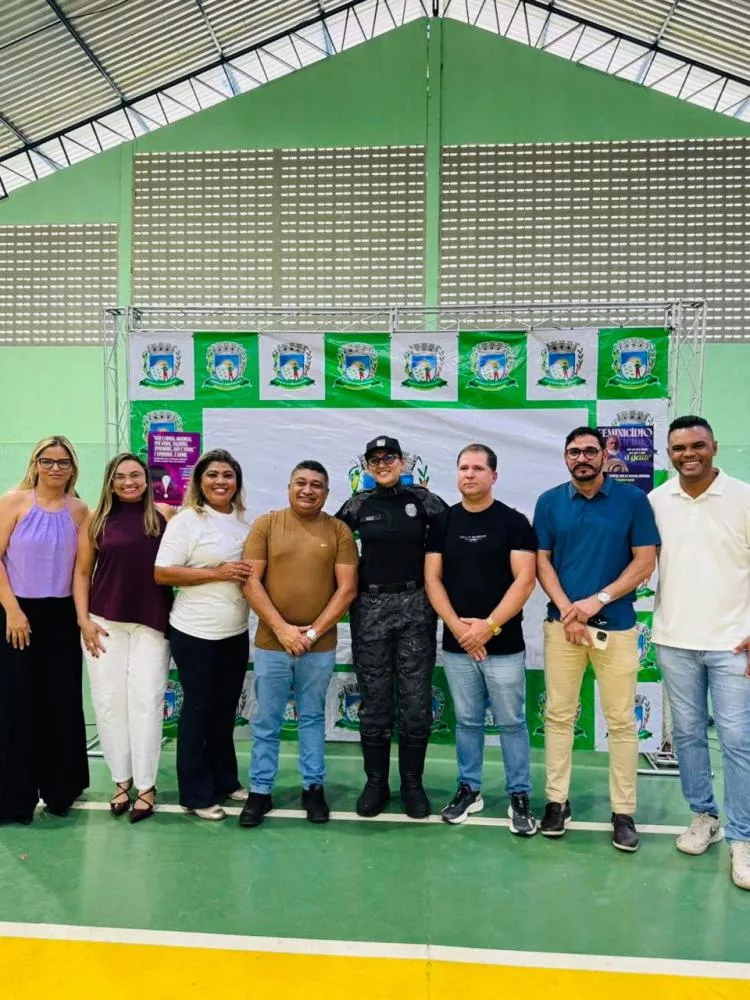Capitã Rebeca ministra palestra sobre prevenção às violências contra juventudes e mulheres em Salgadinho