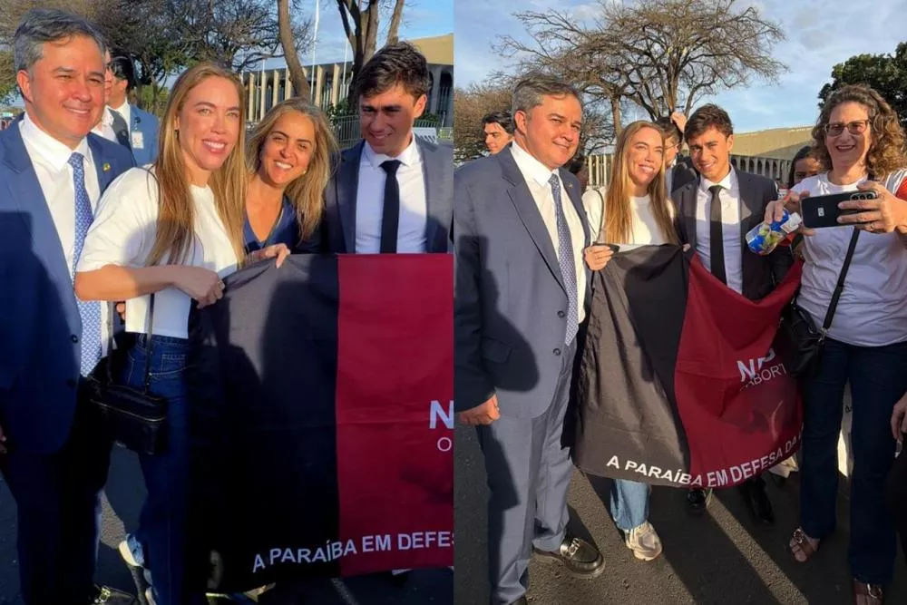 Efraim participa da Marcha Brasil Sem Aborto e reafirma compromisso com a defesa da vida