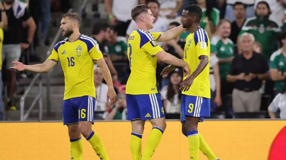 Suécia goleia Tunísia e assume liderança do Grupo G da Copa do Mundo
