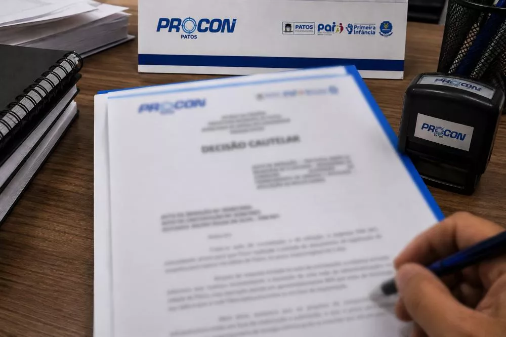Procon Patos reforça fiscalização e determina medidas contra empresa de internet por irregularidades
