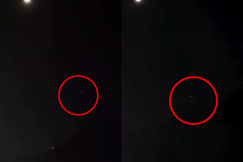 Morador de Passagem-PB registra objetos luminosos no céu do Sertão; veja o vídeo