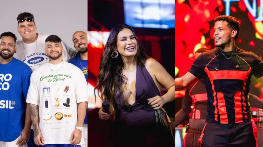 Menos é Mais estreia em Patos e agita segunda noite do São João 2026 ao lado de Simone Mendes e Felipe Amorim