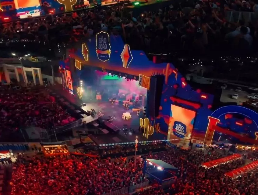 Abertura do São João de Santa Luzia 2026 ocorre com tranquilidade, segundo PM