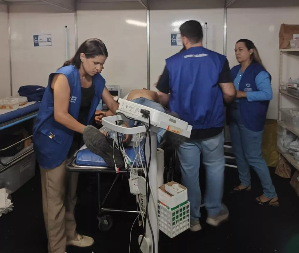 Posto médico do Hospital Regional realiza 57 atendimentos nos três primeiros dias do São João de Patos