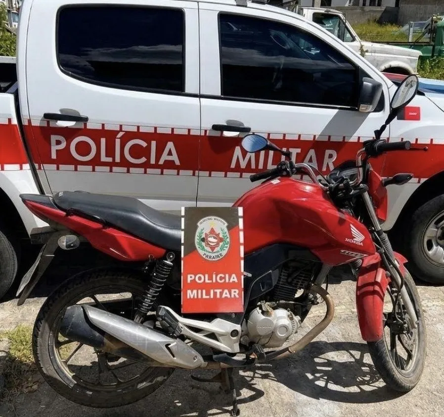 Polícia Militar apreende motocicleta com sinais de adulteração durante ação em Desterro