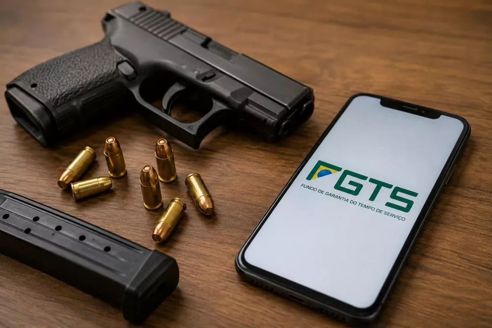Comissão da Câmara aprova projeto que permite uso do FGTS para compra de armas e munições