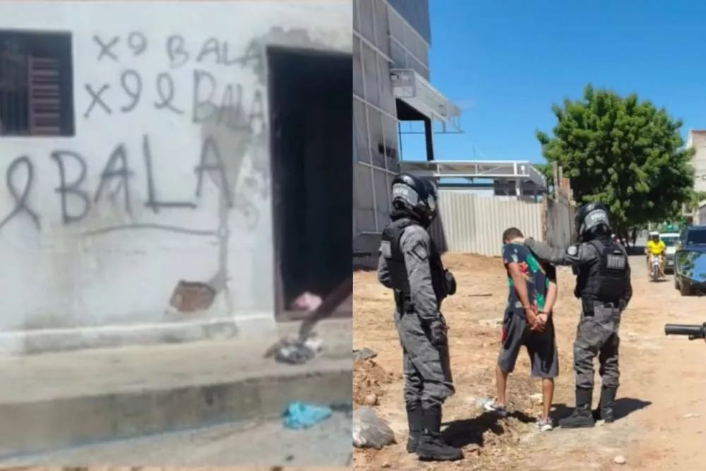 Homem monitorado por tornozeleira é preso suspeito de vandalizar casa e ameaçar moradora no bairro Maternidade, em Patos: “X9 Bala“