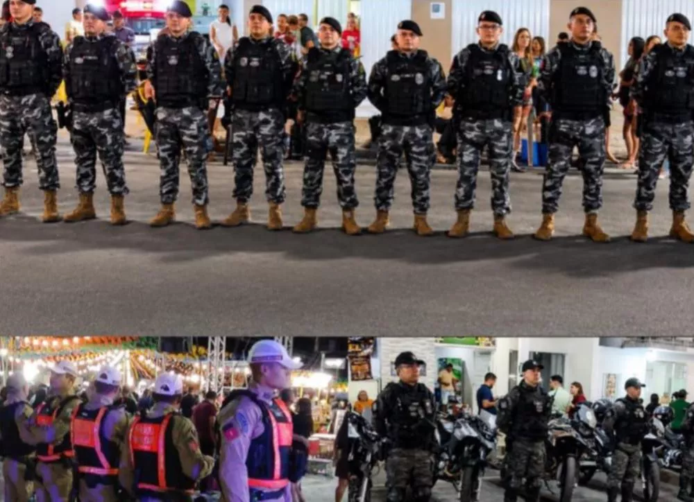 Polícia Militar reforça segurança durante segunda noite da Festa de São Pedro em Condado