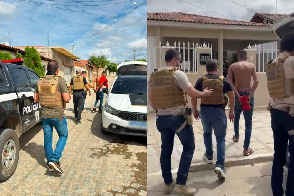 Condenado a mais de 10 anos por roubo e porte ilegal de arma é preso pela DHE em Patos