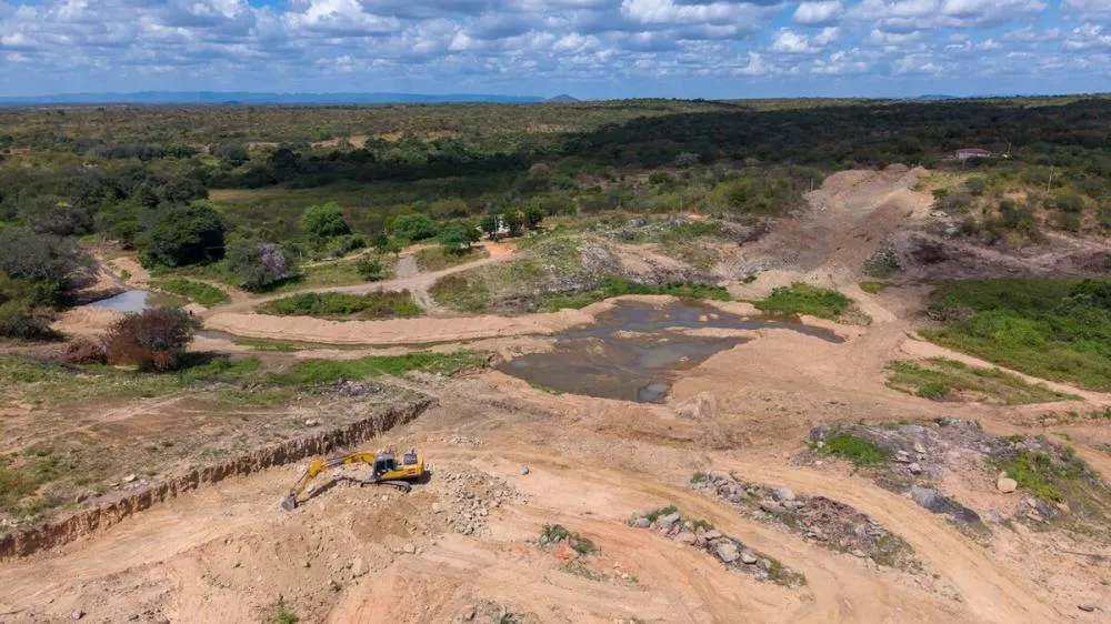 Paraíba avança na construção de quatro barragens no Sertão e Cariri com investimento superior a R$ 168 milhões