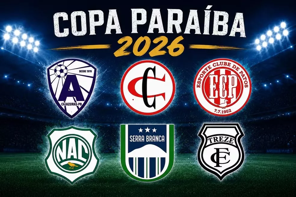 Copa Paraíba 2026: confira o atual cenário das seis equipes que disputarão a competição