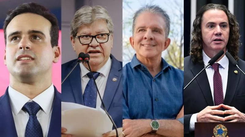 Convenção do PT da Paraíba pode reunir Lucas Ribeiro, João Azevêdo, Nabor Wanderley e Veneziano em João Pessoa