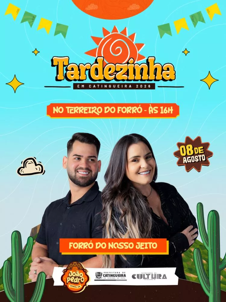 Tardezinha integra programação do João Pedro Catingueira 2026