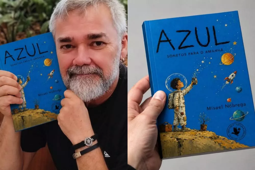 Projeto “AZUL – Sonetos para o Amanhã” é aprovado em edital da PNAB e levará literatura às escolas municipais de Patos