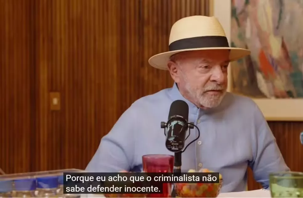 “Criminalista defende bandido”: OAB cobra retratação de Lula após fala sobre advocacia criminal